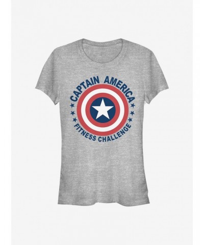 Marvel Captain America Fitness Challenge Girls T-Shirt $7.97 T-Shirts