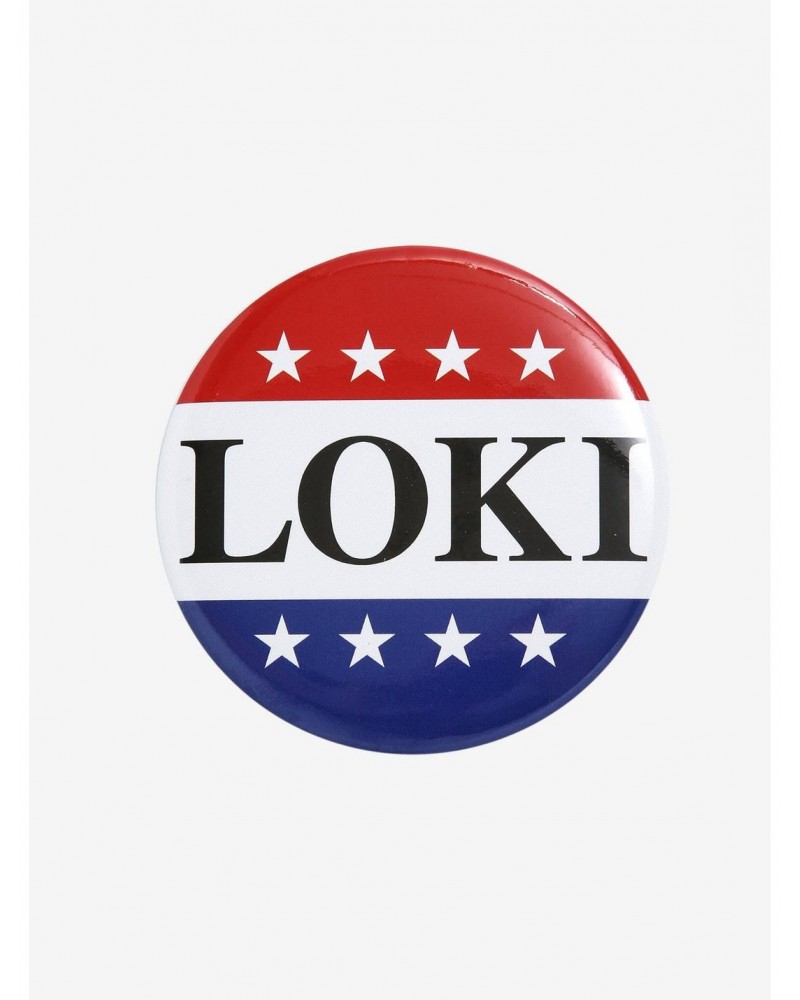 Marvel Loki President 3 Inch Button $1.91 Buttons