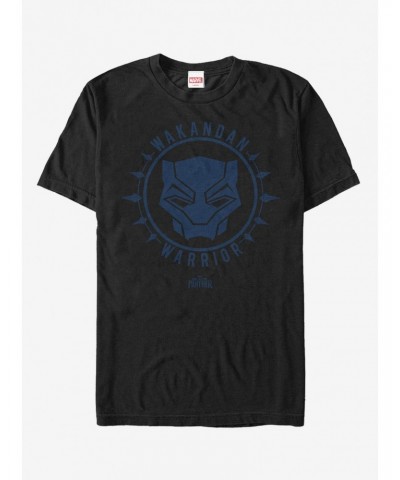 Marvel Black Panther 2018 Wakanda Night Mask T-Shirt $11.47 T-Shirts