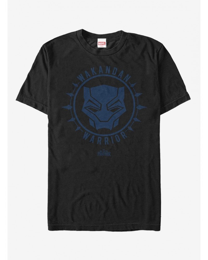 Marvel Black Panther 2018 Wakanda Night Mask T-Shirt $11.47 T-Shirts