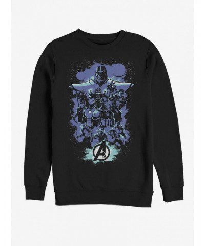 Marvel Avengers: Endgame Endgame Pop Art Sweatshirt $14.76 Sweatshirts