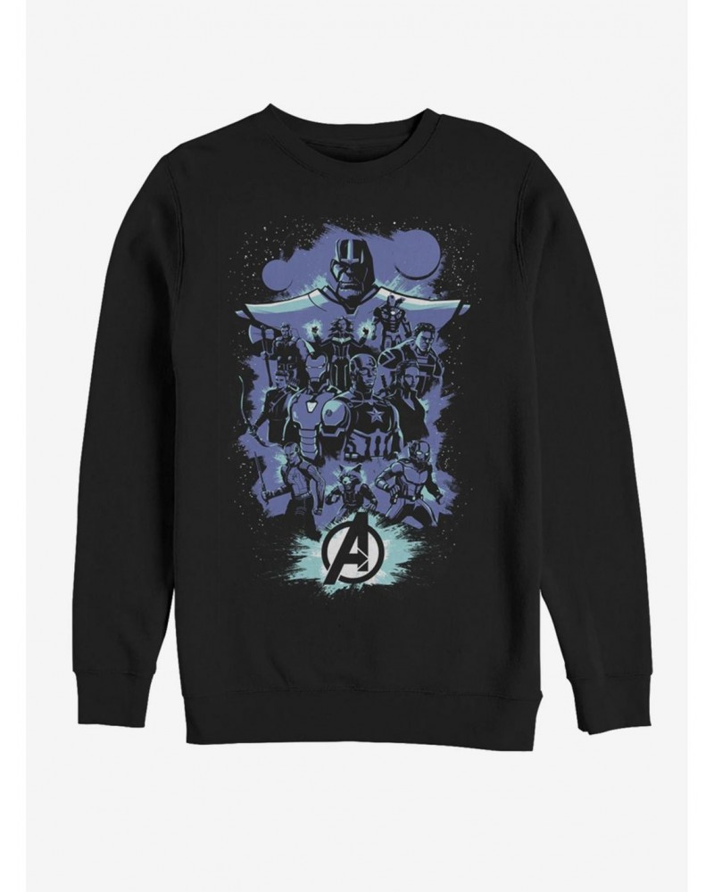 Marvel Avengers: Endgame Endgame Pop Art Sweatshirt $14.76 Sweatshirts