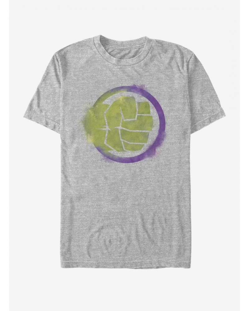 Marvel Avengers: Endgame Hulk Spray Logo T-Shirt $10.99 T-Shirts