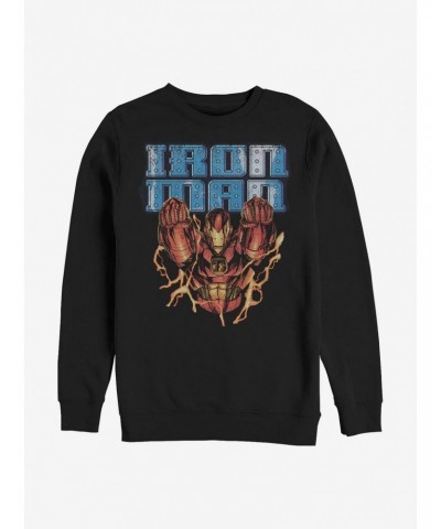 Marvel Iron Man Iron Man Sweatshirt $16.24 Sweatshirts
