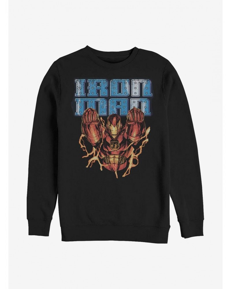 Marvel Iron Man Iron Man Sweatshirt $16.24 Sweatshirts