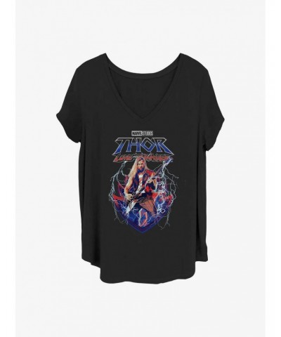 Marvel Thor: Love and Thunder Ragnarock On Girls T-Shirt Plus Size $8.67 T-Shirts