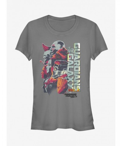 Marvel Guardians of the Galaxy Vol 2 Team Profile Girls T-Shirt $8.96 T-Shirts