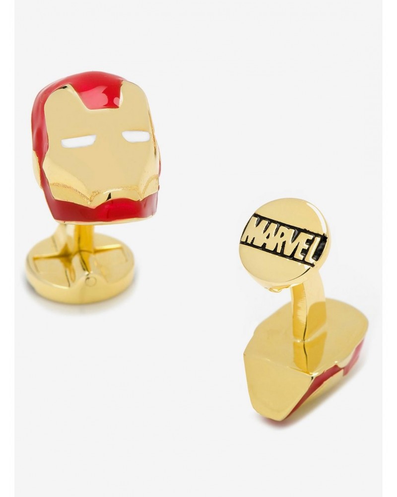 Marvel 3D Iron Man Cufflinks $70.91 Cufflinks