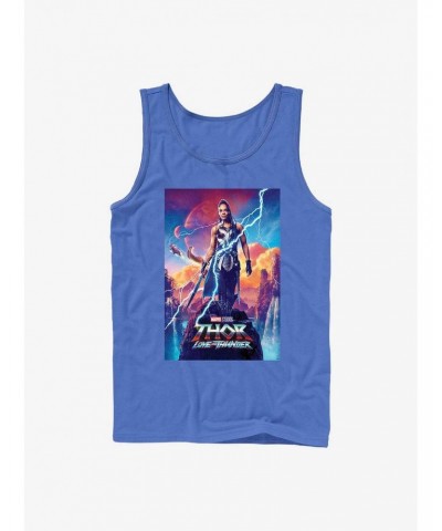 Marvel Thor: Love and Thunder Valkyrie Movie Poster Tank $7.97 Tanks