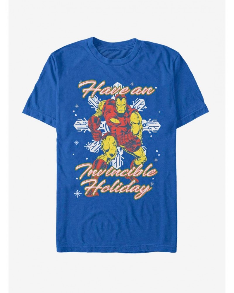 Marvel Silver Age Iron Man Incredible Holiday T-Shirt $9.56 T-Shirts