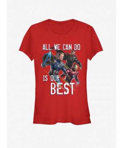 Marvel Avengers Endgame Our Best Girls T-Shirt $7.72 T-Shirts
