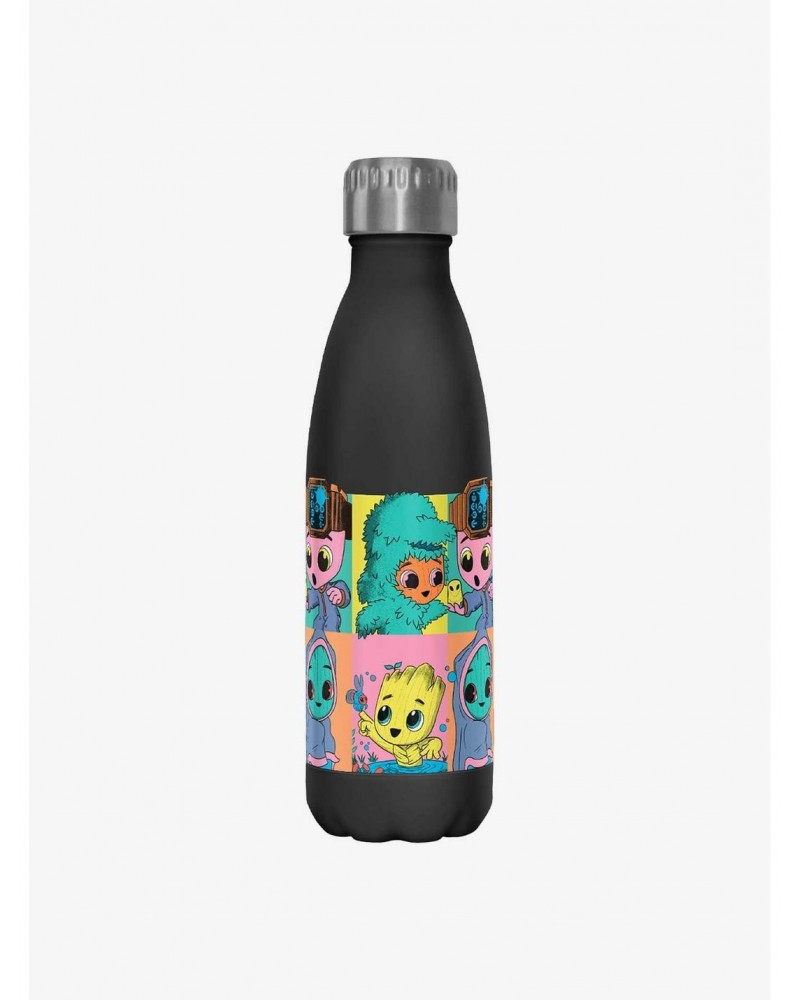 Marvel Guardians of the Galaxy Groot Pop Art Water Bottle $8.22 Water Bottles