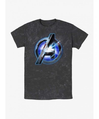 Marvel Avengers Logo Mineral Wash T-Shirt $9.07 T-Shirts
