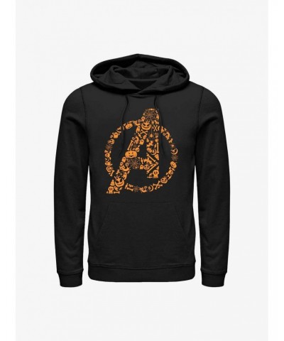 Marvel Avengers Spooky Logo Hoodie $14.82 Hoodies