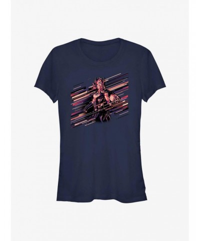 Marvel Thor: Love and Thunder Stripes Thor Girls T-Shirt $8.96 T-Shirts