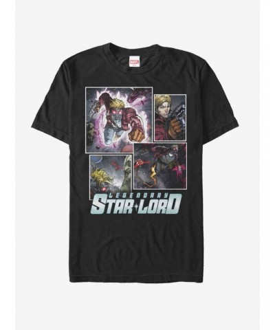 Marvel Guardians of the Galaxy Star-Lord Collage T-Shirt $11.23 T-Shirts