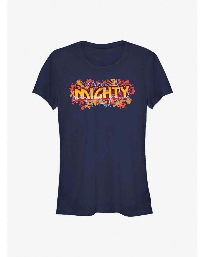 Marvel Thor: Love and Thunder Electric Mighty Girls T-Shirt $10.71 T-Shirts