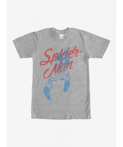 Marvel Spider-Man Cursive T-Shirt $8.37 T-Shirts