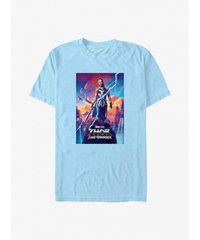 Marvel Thor: Love and Thunder Valkyrie Movie Poster T-Shirt $7.65 T-Shirts