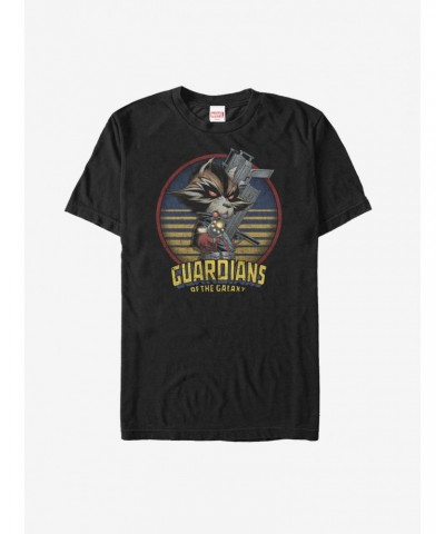 Marvel Guardians of the Galaxy Rocket Metal T-Shirt $10.52 T-Shirts
