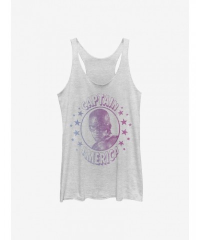 Marvel Captain America Stars Girls Tank $9.07 Tanks