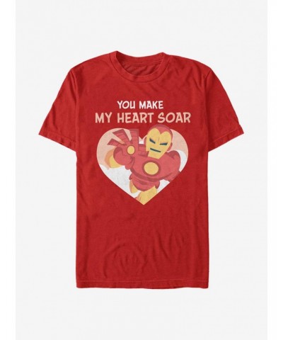 Marvel Iron Man Iron Love T-Shirt $7.17 T-Shirts