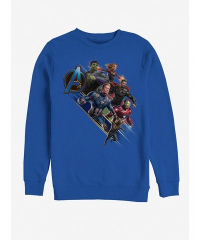 Marvel Avengers: Endgame Angled Shot Sweatshirt $13.28 Sweatshirts