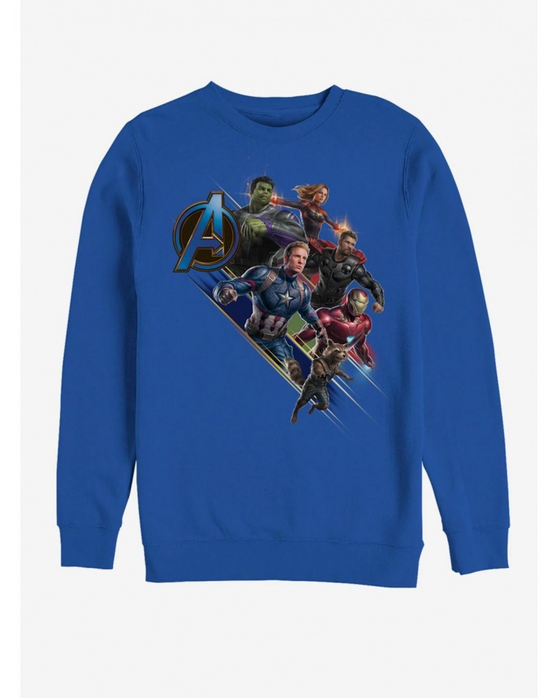 Marvel Avengers: Endgame Angled Shot Sweatshirt $13.28 Sweatshirts