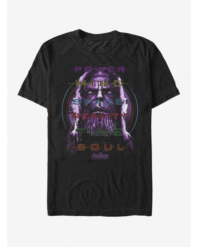 Marvel Avengers: Infinity War Thanos Stones T-Shirt $11.95 T-Shirts