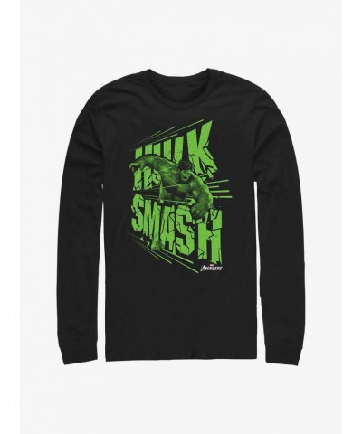 Marvel Hulk Smash Dash Long-Sleeve T-Shirt $10.20 T-Shirts