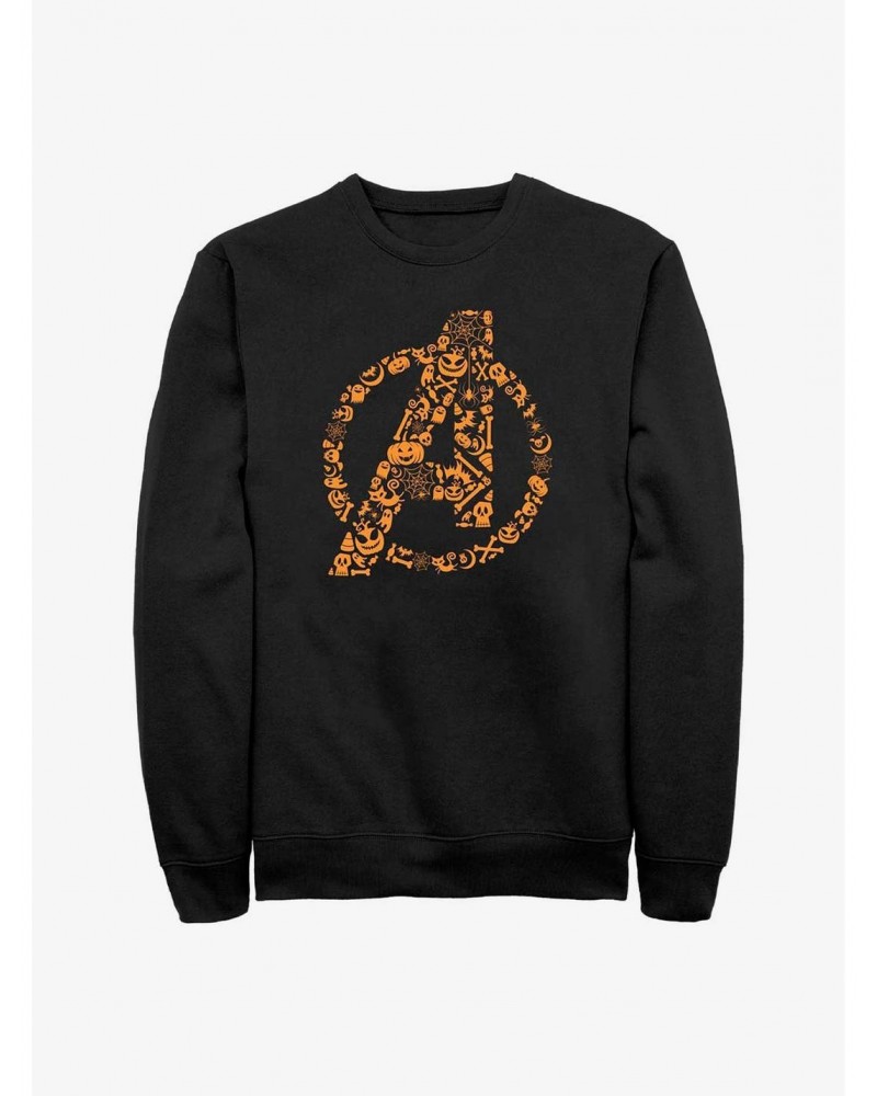 Marvel Avengers Spooky Logo Sweatshirt $11.44 Sweatshirts