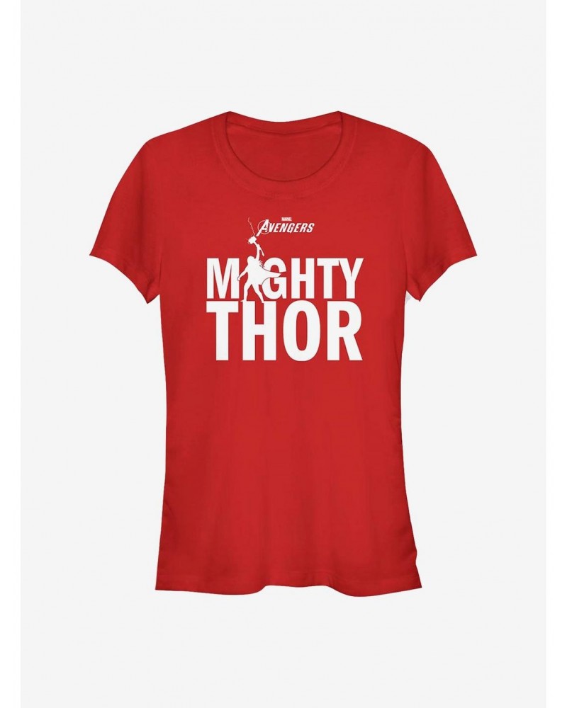 Marvel Thor Mighty Thor Girls T-Shirt $9.96 T-Shirts