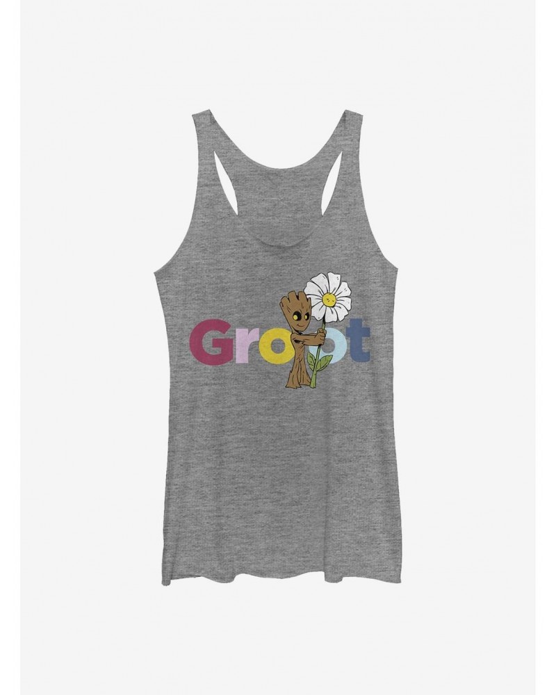 Marvel Guardians Of The Galaxy Groot Girls Tank $11.91 Tanks