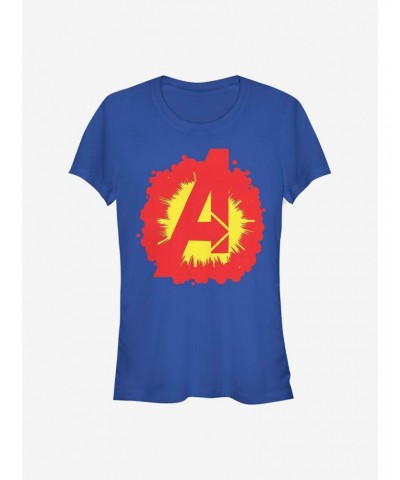 Marvel Avengers Avenger Explosion Girls T-Shirt $10.21 T-Shirts