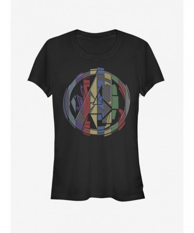 Marvel Avengers: Endgame Badge Mashup Girls T-Shirt $8.47 T-Shirts