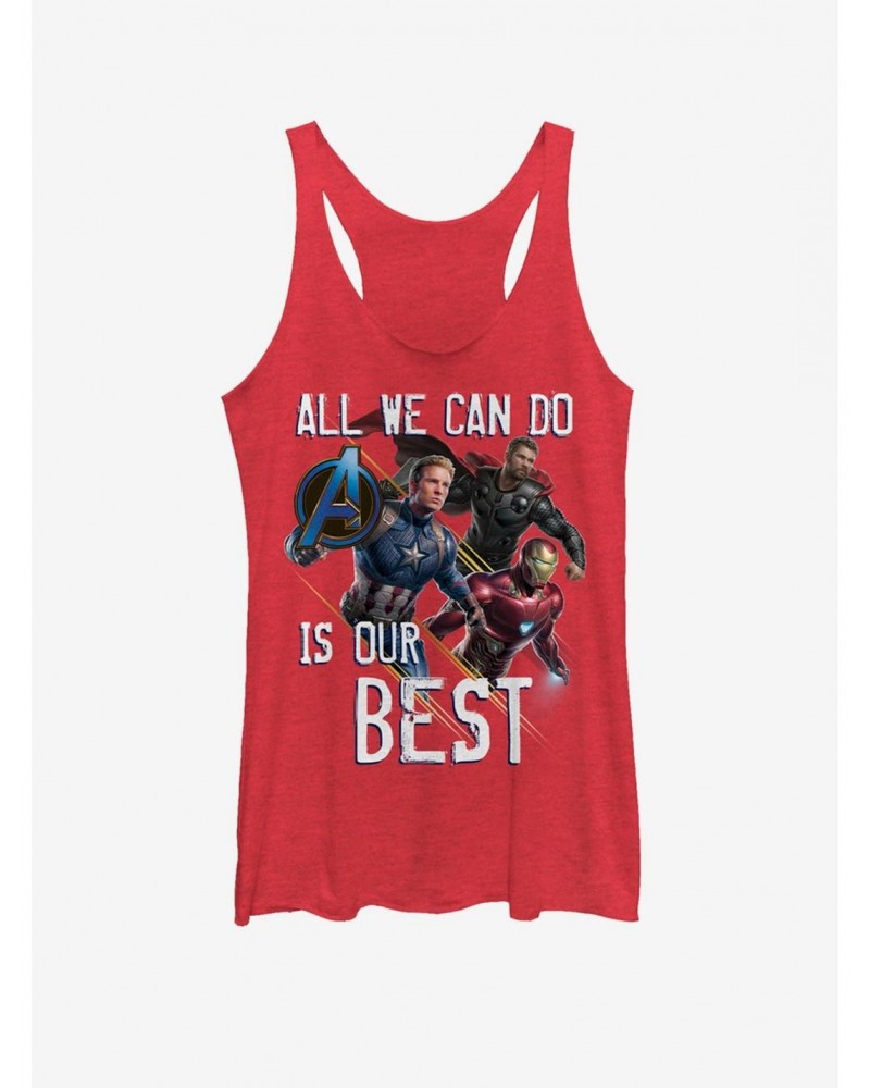 Marvel Avengers Endgame Our Best Girls Tank Top $11.14 Tops