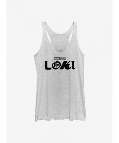 Marvel Loki Logo Girls Tank $9.84 Tanks