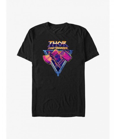 Marvel Thor: Love and Thunder Mjolnir and Stormbreaker T-Shirt $11.71 T-Shirts