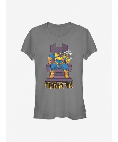 Marvel Avengers Titan Throne Girls T-Shirt $10.96 T-Shirts
