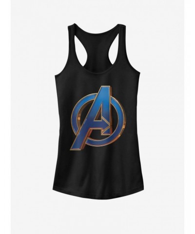 Marvel Avengers Blue Logo Girls Tank $11.95 Tanks