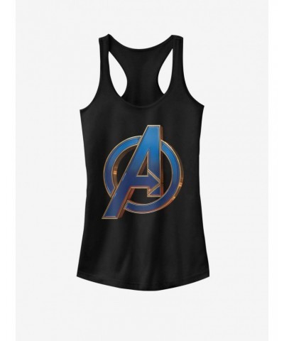 Marvel Avengers Blue Logo Girls Tank $11.95 Tanks