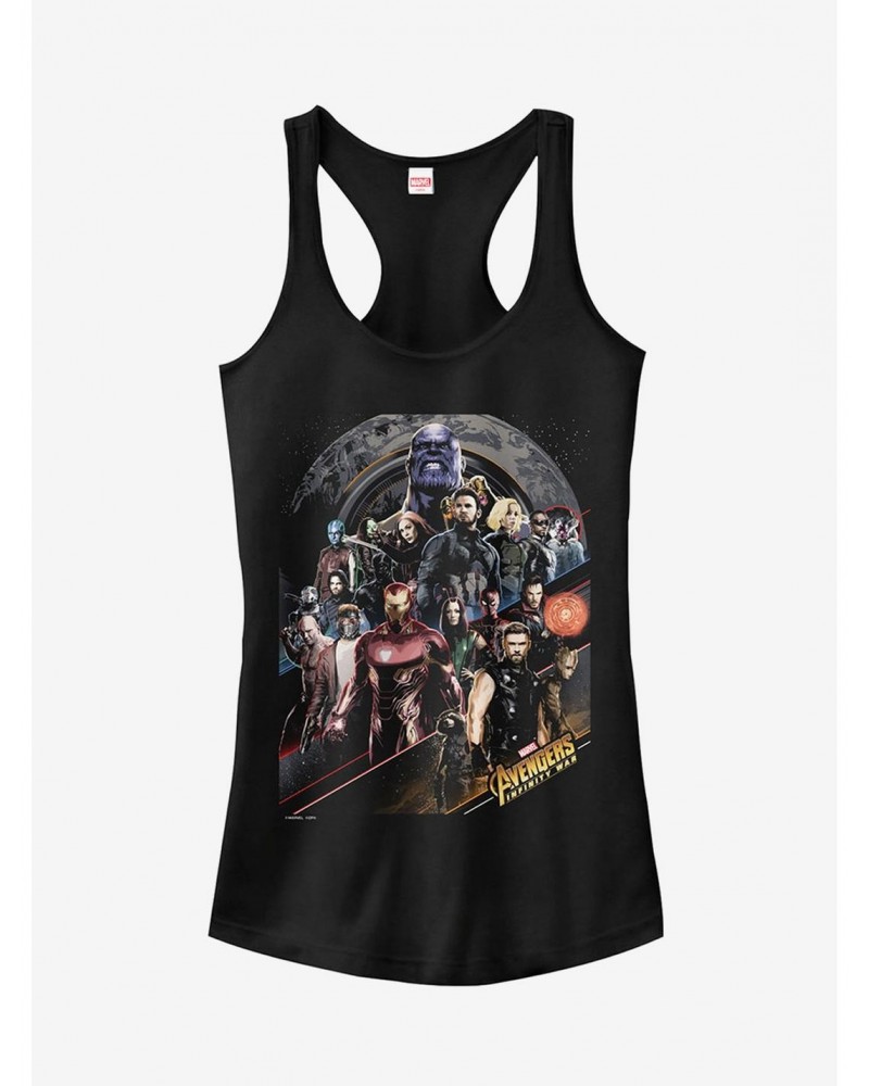 Marvel Avengers: Infinity War Character Scene Girls Tank $7.97 Tanks