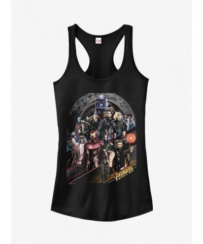 Marvel Avengers: Infinity War Character Scene Girls Tank $7.97 Tanks