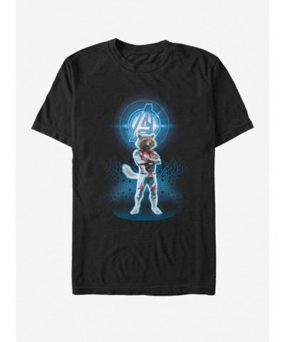 Marvel Avengers: Endgame Avengers Rocket T-Shirt $10.76 T-Shirts