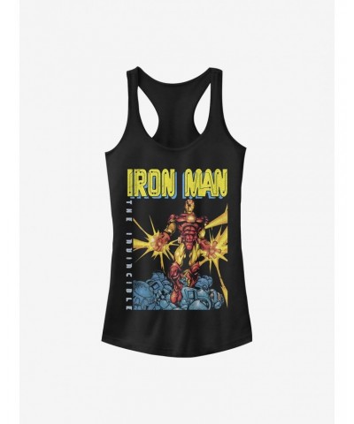 Marvel Iron Man Iron Man Girls Tank $7.47 Tanks