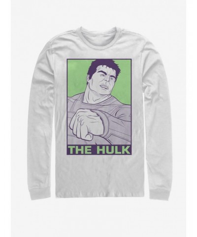 Marvel Avengers: Endgame Pop Hulk Long-Sleeve T-Shirt $11.19 T-Shirts