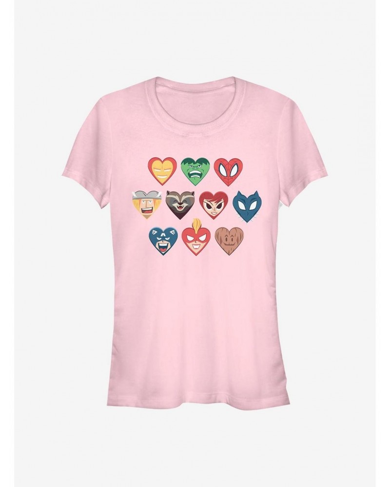 Marvel Avengers Hero Hearts - Lt Pink $7.72 Merchandises