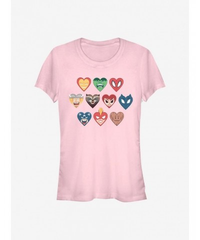 Marvel Avengers Hero Hearts - Lt Pink $7.72 Merchandises