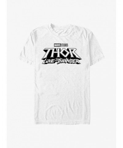 Marvel Thor: Love And Thunder Logo T-Shirt $10.28 T-Shirts