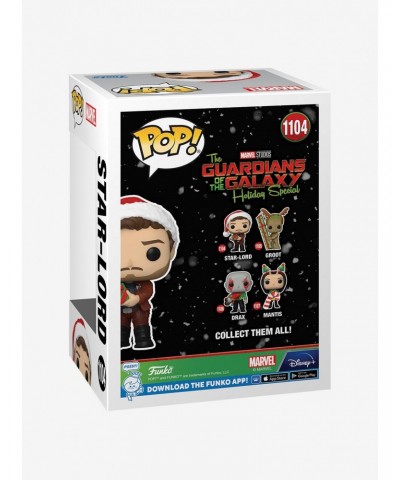 Funko Marvel The Guardians Of The Galaxy Holiday Special Pop! Star-Lord Vinyl Bobble-Head $3.87 Bobble-Head